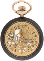 NEW ENGLAND CO. DUPLEX ESCAPEMENT POCKET WATCH.