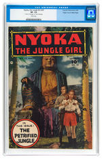 NYOKA THE JUNGLE GIRL” #35 SEP. 1949 CGC 7.5 WHITE PAGES MILE HIGH COPY.