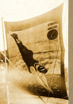 “BEAUTIFUL DIVING GIRLS” MOUNTED PHOTO.