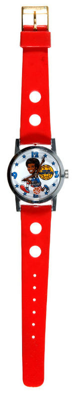 "HARLEM GLOBETROTTERS" WRIST WATCH.