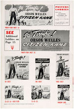 "CITIZEN KANE" PRESSBOOK.