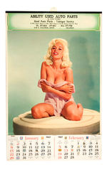 JAYNE MANSFIELD 1967 CALENDAR.