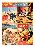 "TARZAN ADVENTURES" ENGLISH COMIC BOOK LOT.