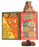 "26 GIRL" ELVGREN PIN-UP PUNCHBOARD.