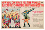 "BUCK ROGERS CUT-OUT ADVENTURE BOOK" COCOMALT ORDER FOLDER.