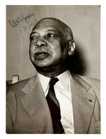 BLUES COMPOSER W.C. HANDY SIGNED PHOTO.