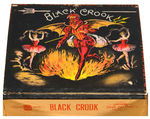 “BLACK CROOK” CIGAR BOX.