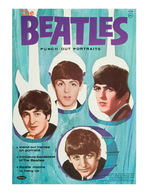 "THE BEATLES PUNCH-OUT PORTRAITS" PUNCH-OUT BOOK.