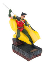 "ROBIN" STATUE BY RANDY BOWEN.