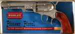 HUBLEY "PIONEER PISTOL" BOXED CAP GUN.