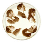 SILENT FILM STARS PLATE LOT.