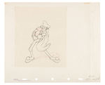 "FERDINAND THE BULL" ORIGINAL PRODUCTION DRAWING PAIR.