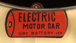 "ELECTRIC MOTOR CAR" BATTERY OPERATED TOY.