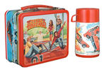 "THE DUKES OF HAZZARD" METAL LUNCHBOX WITH THERMOS.