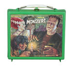"UNIVERSAL'S MOVIE MONSTERS" CANADIAN PLASTIC LUNCHBOX.