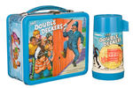"THE DOUBLE DECKERS" METAL LUNCHBOX WITH THERMOS.