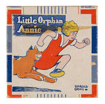 LITTLE ORPHAN ANNIE RARE ENAMEL PORTRAIT ON BRASS BRACELET PLUS BOX.