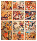 "WAR GUM" CARDS GUM INC. UNCUT SHEET.