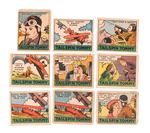 CARTOON ADVENTURES "TAILSPIN TOMMY" COMPLETE CARD SUB-SET.