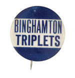 YANKEES AFFILIATE "BINGHAMTON TRIPLETS."