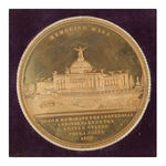 HIGH QUALITY 1876 CENTENNIAL OF INDEPENDENCE ENCASED MEDAL.