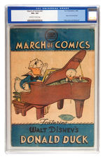 MARCH OF COMICS #41 1949 CGC VG+ 4.5 OFF-WHITE TO WHITE PAGES FEATURING DONALD DUCK.