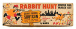 "MARX MECHANICAL RABBIT HUNT" BOXED TOY.