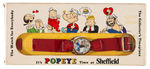 "POPEYE" BOXED SHEFFIELD WATCH.