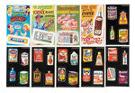 WACKY ADS DIE-CUT CARD SET.