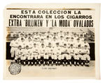 THE CINCINNATI RED LEGS 1928 CUBAN TOBACCO PREMIUM PHOTO.