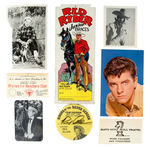 GROUP LOT FOR RED RIDER, CISCO KID, REX ALLEN, JOHN RUSSELL, PETER BROWN, PALADIN.