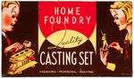 "HOME FOUNDRY" BOXED METAL CASING SET.