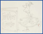 SILLY SYMPHONIES - MOTHER GOOSE MELODIES PRODUCTION DRAWING.