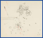 BUILDING A BUILDLING MICKEY AND MINNIE MOUSE PRODUCTION DRAWING.