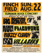 "BIG BROTHER" POST-JANIS JOPLIN CONCERT POSTER.