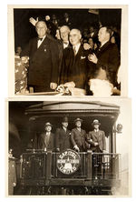 FDR PRESS PHOTOS (14) POST-1932 ELECTION UNTIL PRE-INAUGURATION/LUCCA COLLECTION.