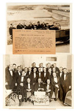 FDR PRESS PHOTOS (14) POST-1932 ELECTION UNTIL PRE-INAUGURATION/LUCCA COLLECTION.