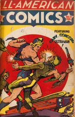 “D.C. PUBLICATIONS” BOUND VOLUME OF TEN GOLDEN AGE COMICS INCLUDING “DETECTIVE” #38.