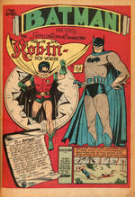 “D.C. PUBLICATIONS” BOUND VOLUME OF TEN GOLDEN AGE COMICS INCLUDING “DETECTIVE” #38.