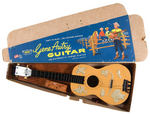 “GENE AUTRY GUITAR WITH AUTOMATIC CHORD PLAYER” BY EMENEE BOXED.