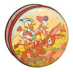 DONALD AND DONNA DUCK TIN.