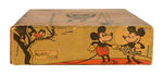 "MINNIE MOUSE TRAPEZE" BOXED CELLULOID WIND-UP.
