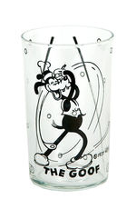 "THE GOOF" RARE ATHLETIC SERIES GLASS.