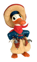 DONALD DUCK AS COWBOY COMPOSITION DOLL BY KNICKERBOCKER.