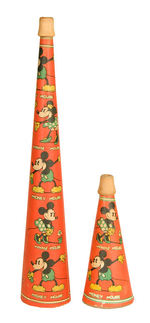 "MICKEY/MINNIE MOUSE" HORNS IN TWO SIZES.