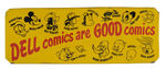 DELL COMICS COMIC BOOK RACK TOPPER.