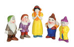 "SNOW WHITE AND THE SEVEN DWARFS" BOXED BISQUE SET (SIZE VARIETY).