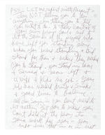 CHARLES MANSON HAND-WRITTEN LETTER FROM PRISON