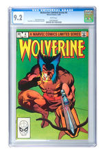 WOLVERINE LIMITED SERIES #1-4, 1982 CGC SET.