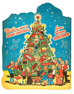 "A MERRY CHRISTMAS FROM SEARS TOYLAND" PREMIUM COMIC STRIP CHARACTERS BOOK.